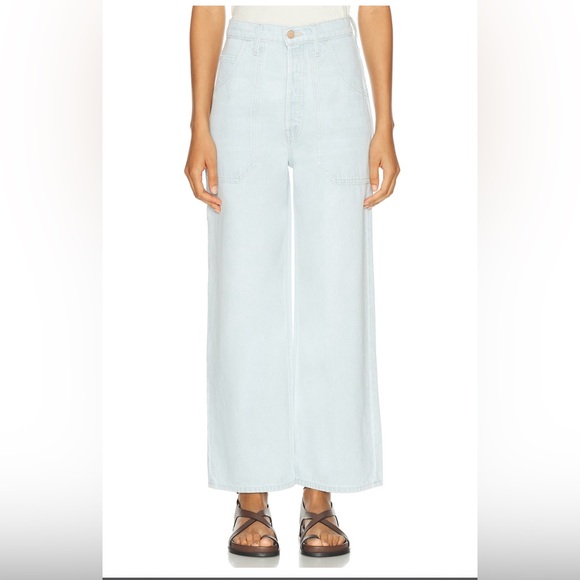 Mother (snacks) High Waisted Smoothie Carpenter Ankle Jeans - Picture 4 of 9